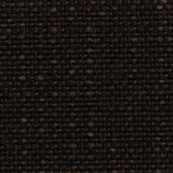 Dark brown woven shade cloth with a dense, rectilinear pattern of small rectangular openings and a uniform, textured surface.